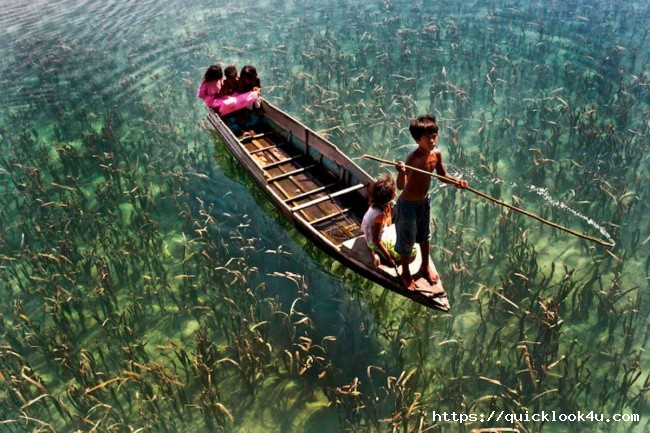 Crystal clear water