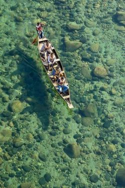 Crystal clear water